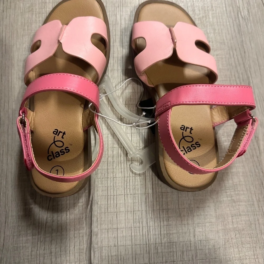 Auden Art Class Girls Sandals Pink